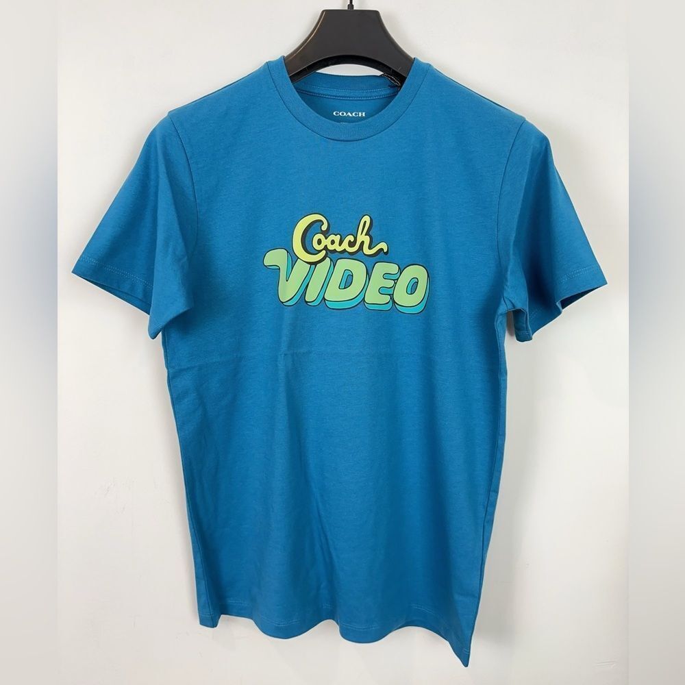 NWT Coach Video T‎ Shirt size XS - Picture 3 of 8